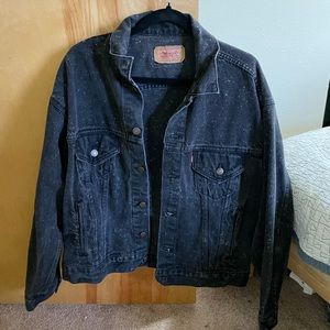 Black Speckled Levi’s Jacket
